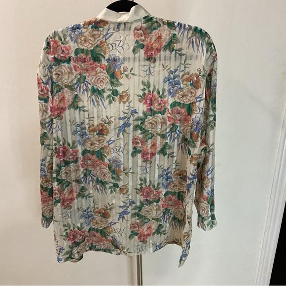 Victoria’s Secrets Vintage Gold Label Floral NigthTop Size M - Picture 7 of 10